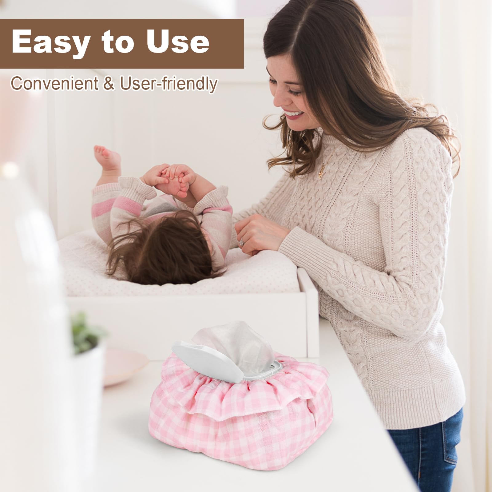 Whiidoom wipe dispenser for nursery versatile at home or while traveling.
