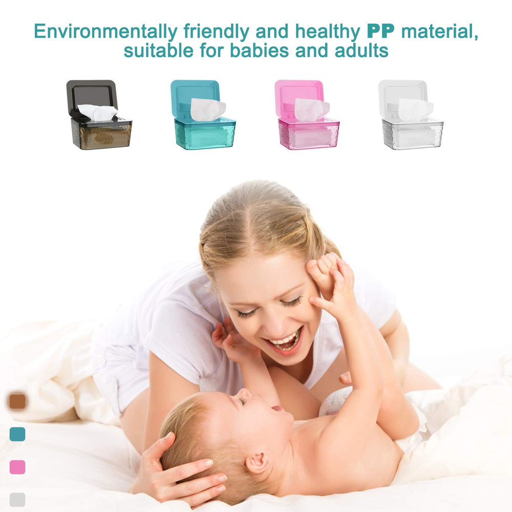 Whiidoom brown-packaging wipes dispenser for organized home storage