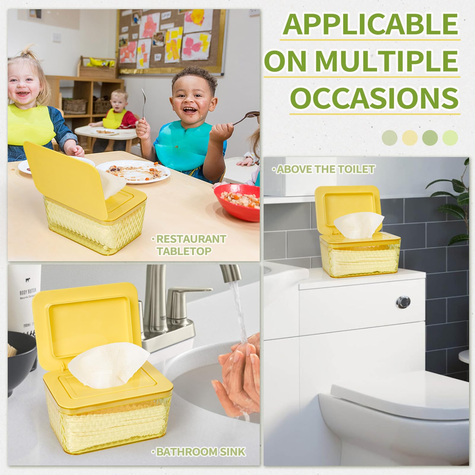 Whiidoom multi-use dispenser holds wipes, masks, and more.