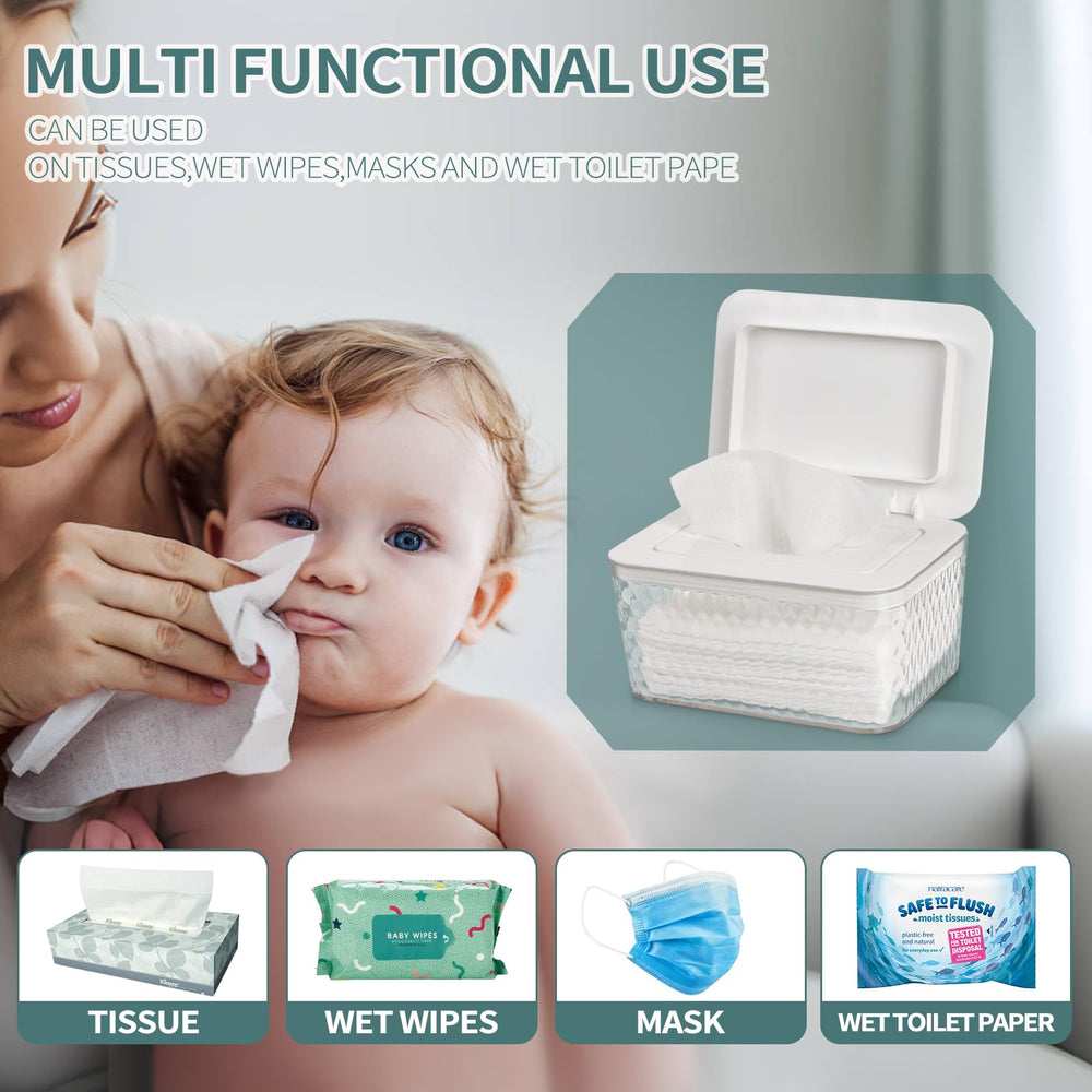 Whiidoom wipes dispenser suitable for living room, nursery, and bathroom.