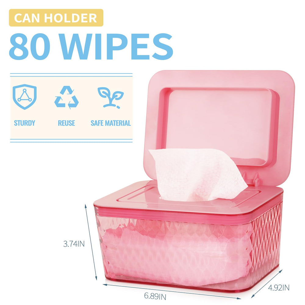 Whiidoom Wipes Dispenser enables one-handed access while caring for a baby