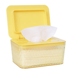Whiidoom wipes dispenser with transparent window for easy refill visibility.