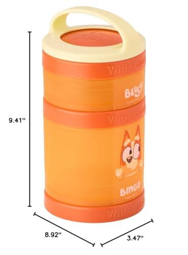 Whiskware Snacks Stacks BPA-free plastic supports safe daily use