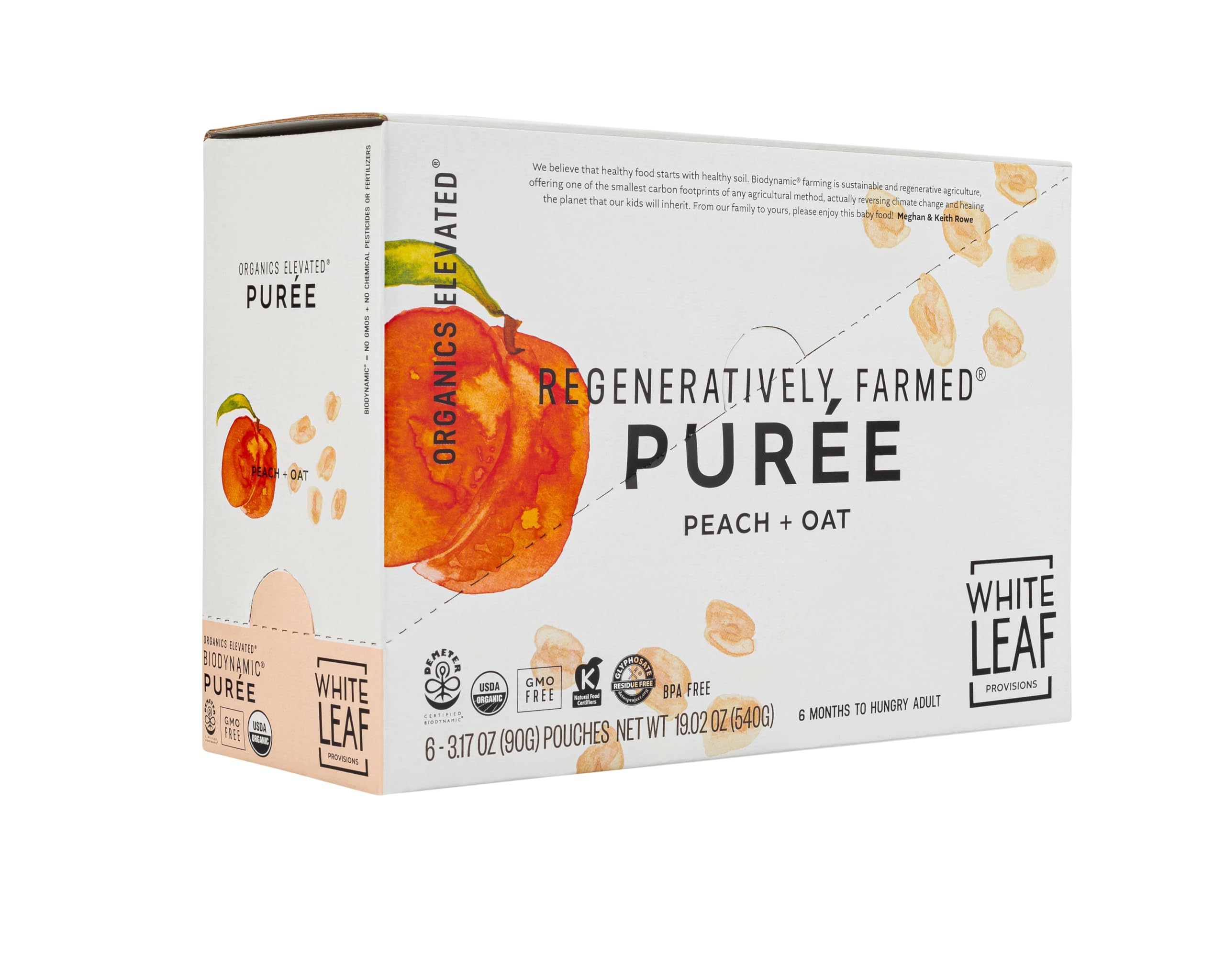 White Leaf Provisions family-run brand focused on healthy, regenerative farming.
