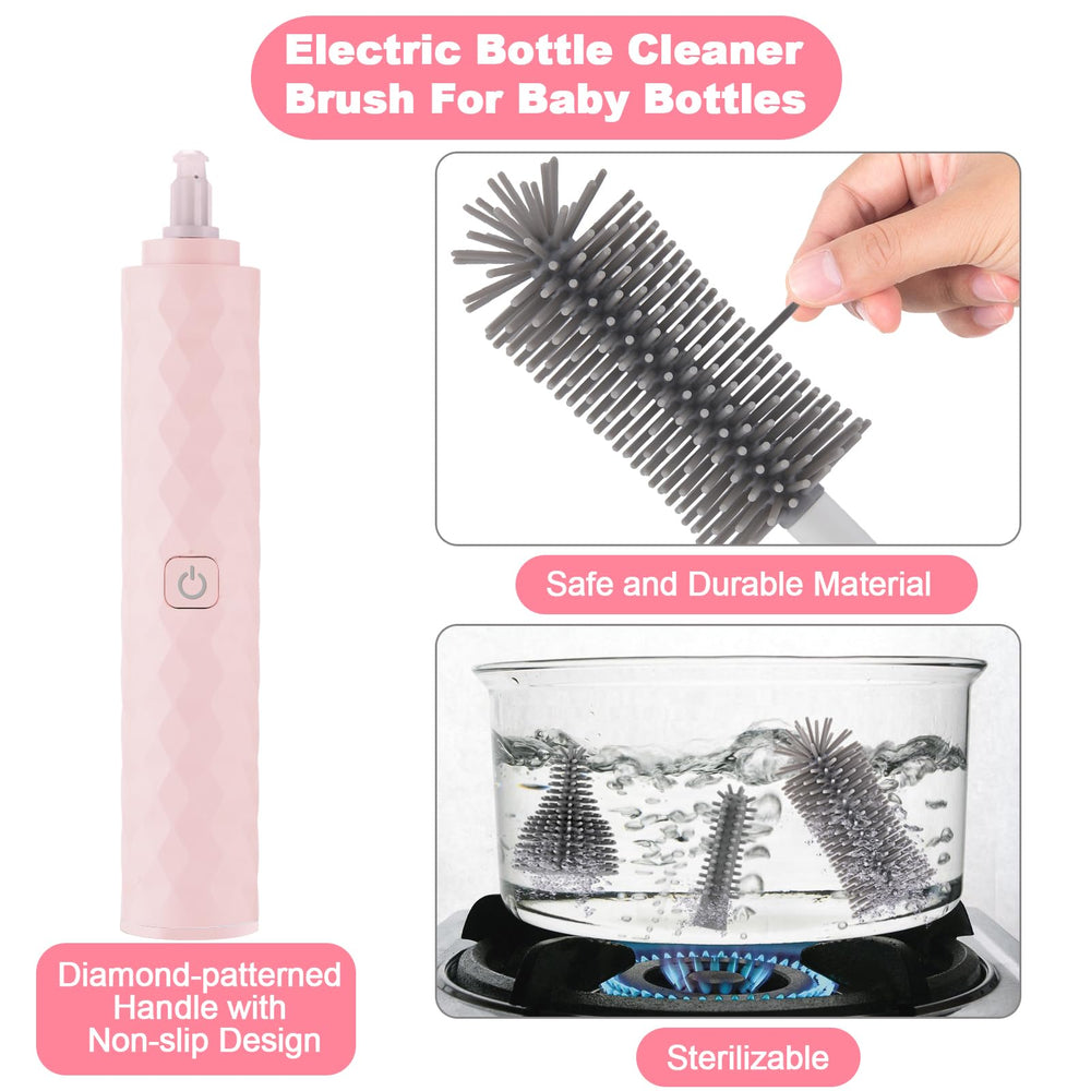 WHNL straw brush designed for cleaning narrow drinking straws safely.