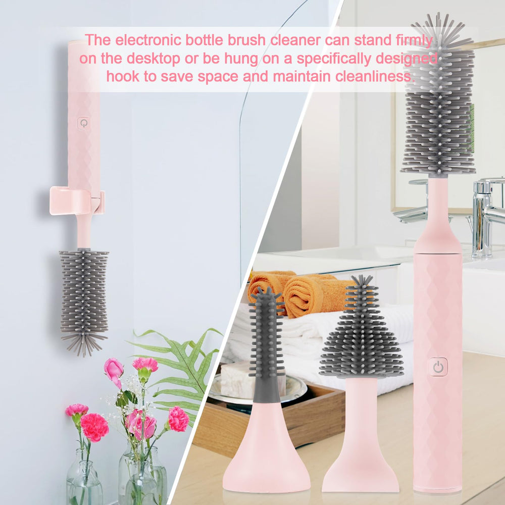 WHNL USB rechargeable design offers cordless cleaning with long-lasting power.