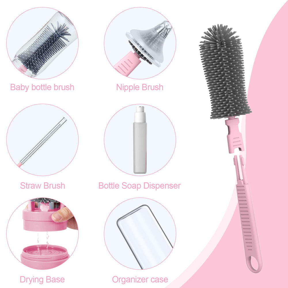 WHNL nipple brush for precise cleaning of bottle nipples.