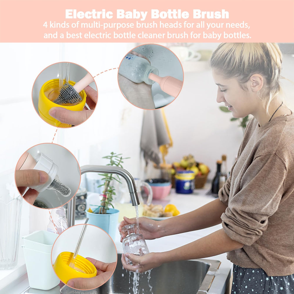 WHNL waterproof design allows safe use under running water for easy cleaning.