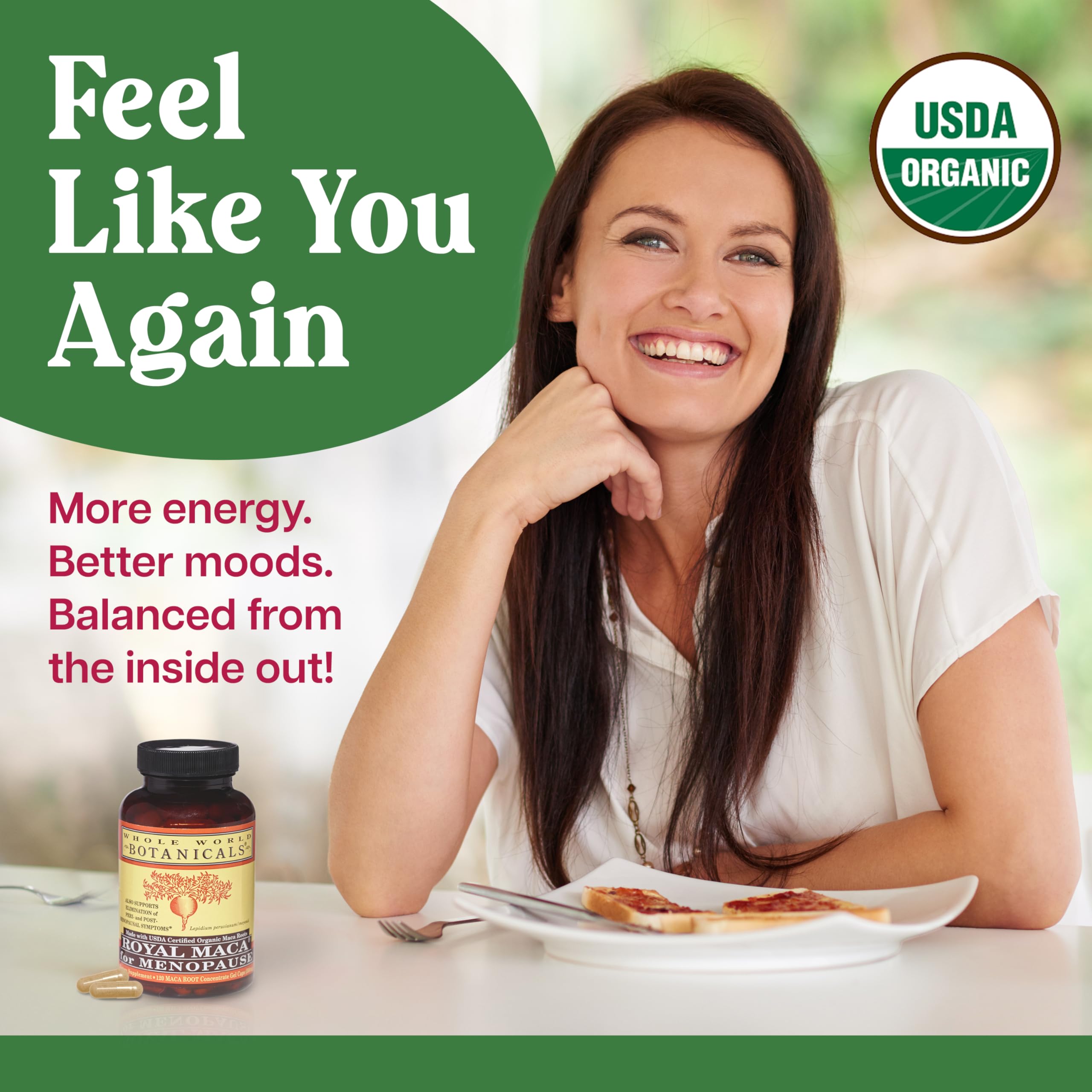Capsules in hand for convenient daily supplementation