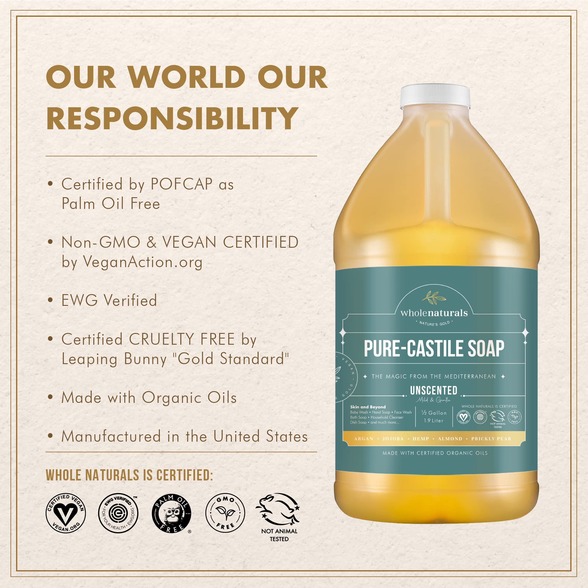 Baby-friendly wash option that respects delicate skin routines.