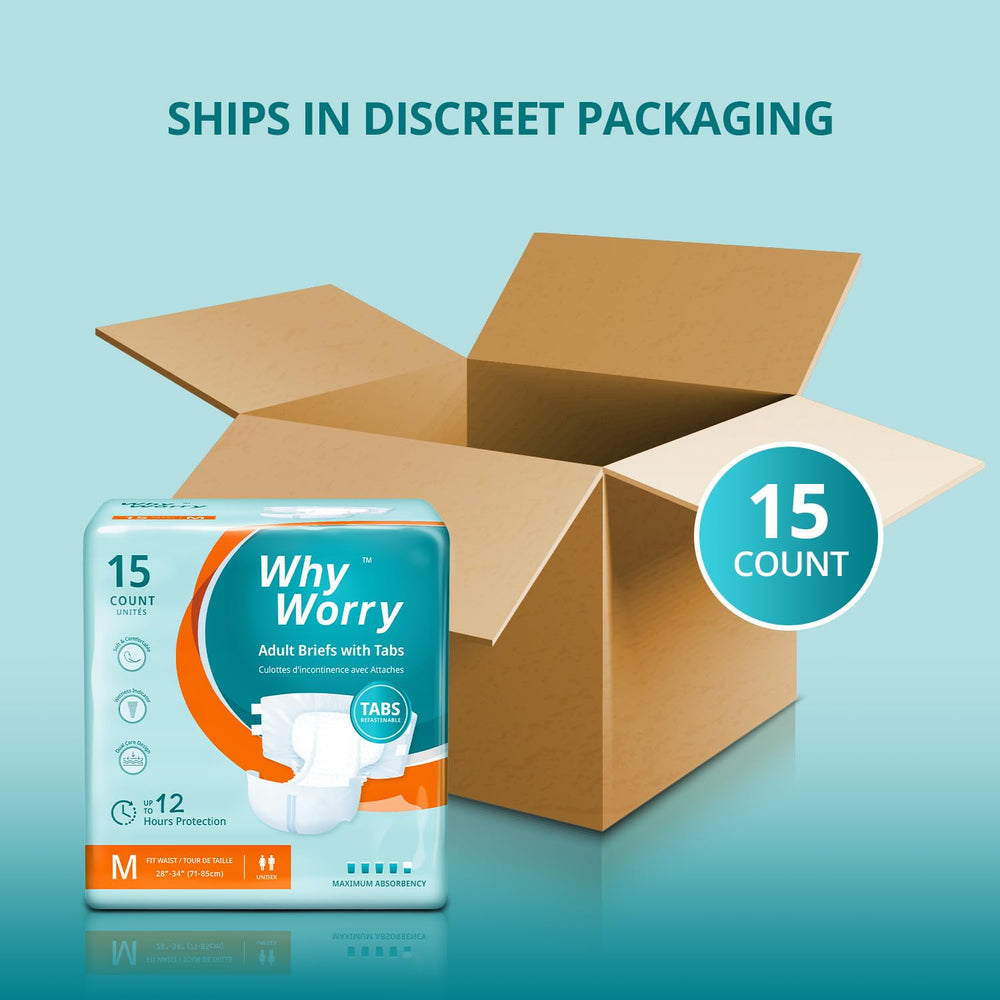 WhyWorry flexible-fit soft materials provide comfortable wear for many bodies.