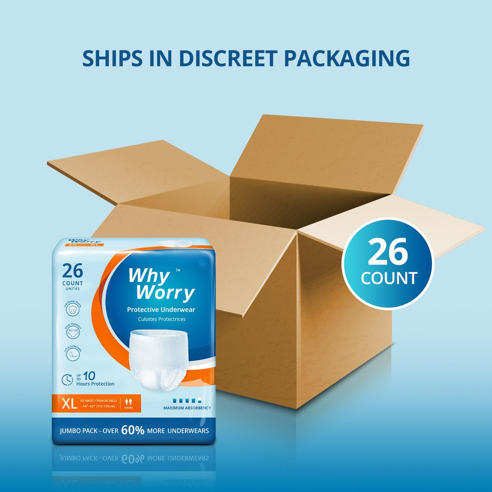 WhyWorry odor control technology keeps spaces fresh and discreet.