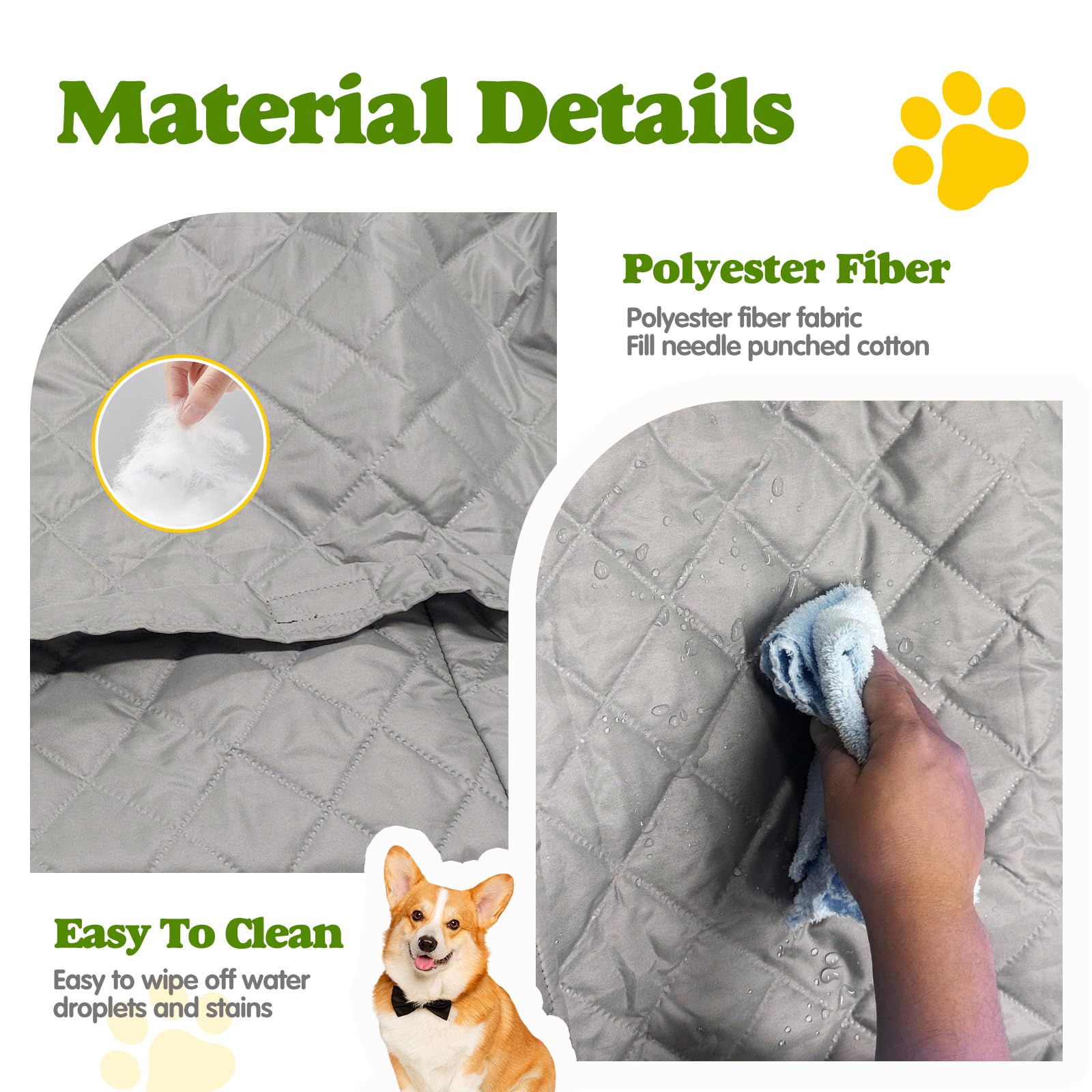 Wibeelee cart cover easy-clean fabric for quick maintenance.