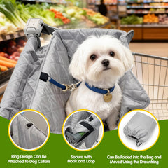 Wibeelee cart cover integrated storage bag for on-the-go use.