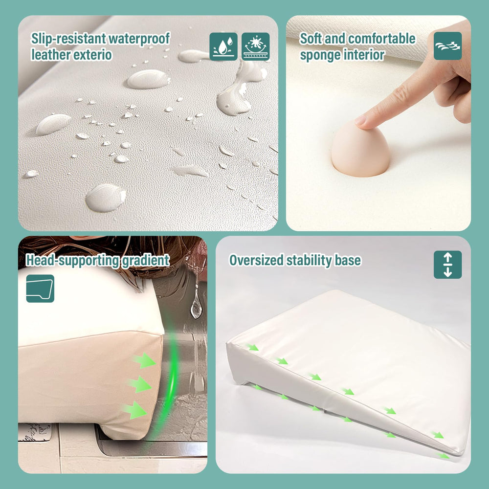 Wibeelee hair washing station non-slip base prevents sliding during baths