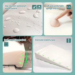 Wibeelee hair washing station non-slip base prevents sliding during baths