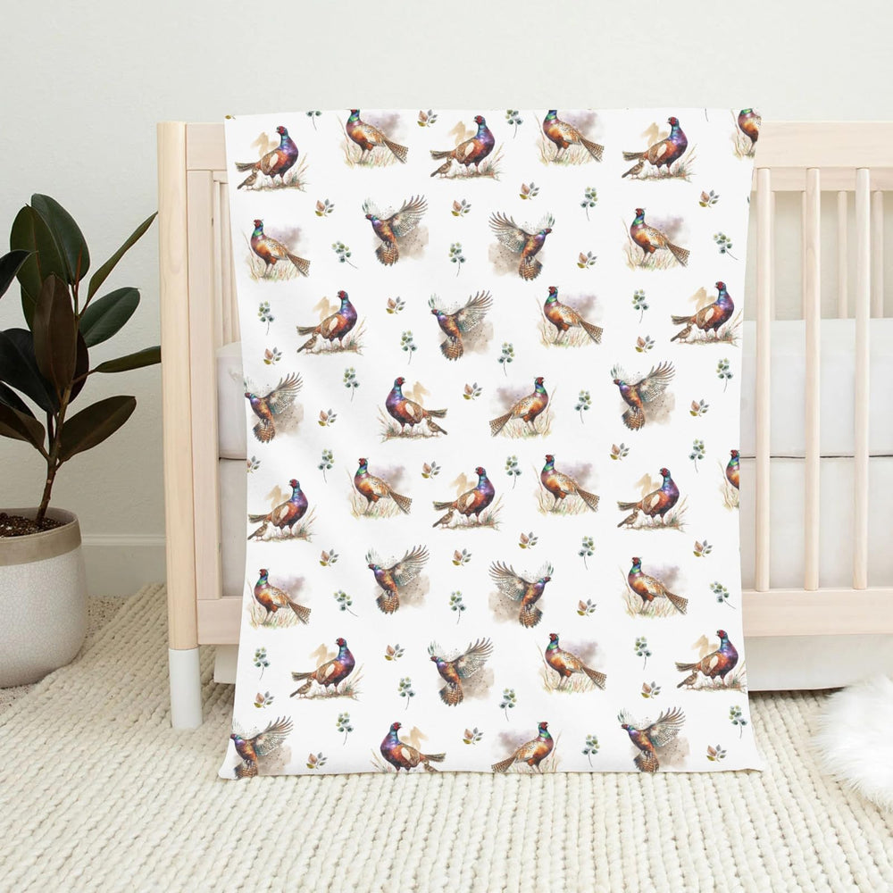 Wicbfdfv boho leaves design blanket adds cozy comfort for baby playtime.