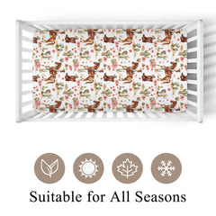 Wicbfdfv cactus flowers pattern adds style while keeping baby comfortable in crib