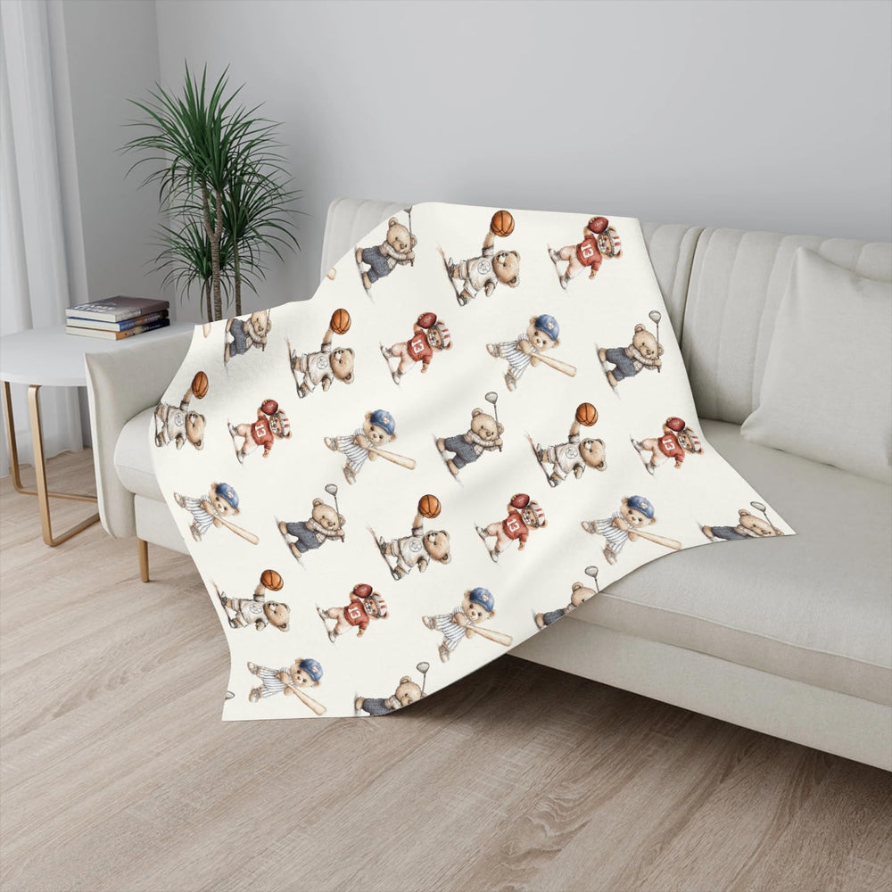 Wicbfdfv gift-ready blanket showcasing packaging