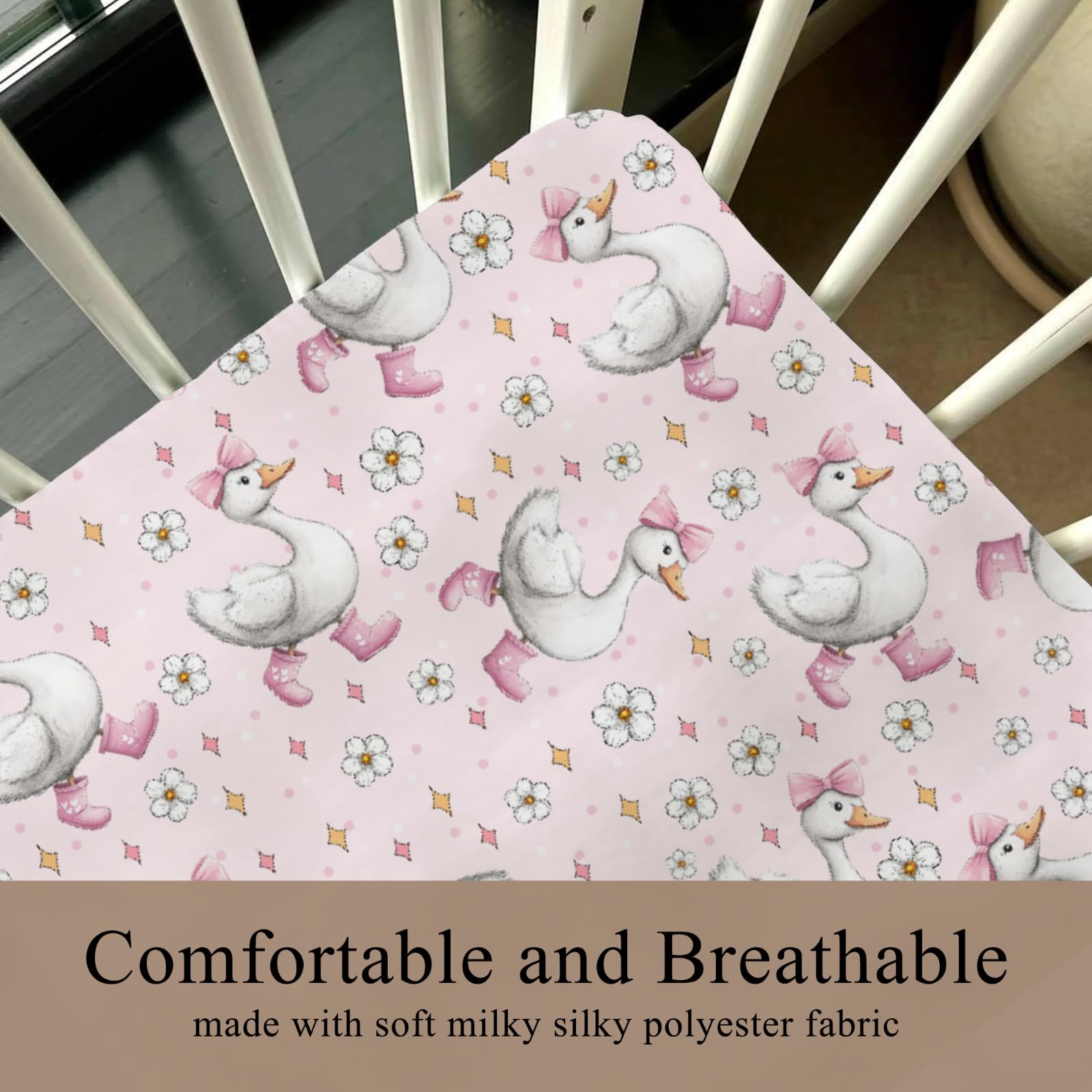 Wicbfdfv machine-washable fade-resistant fabric simplifies nursery care.