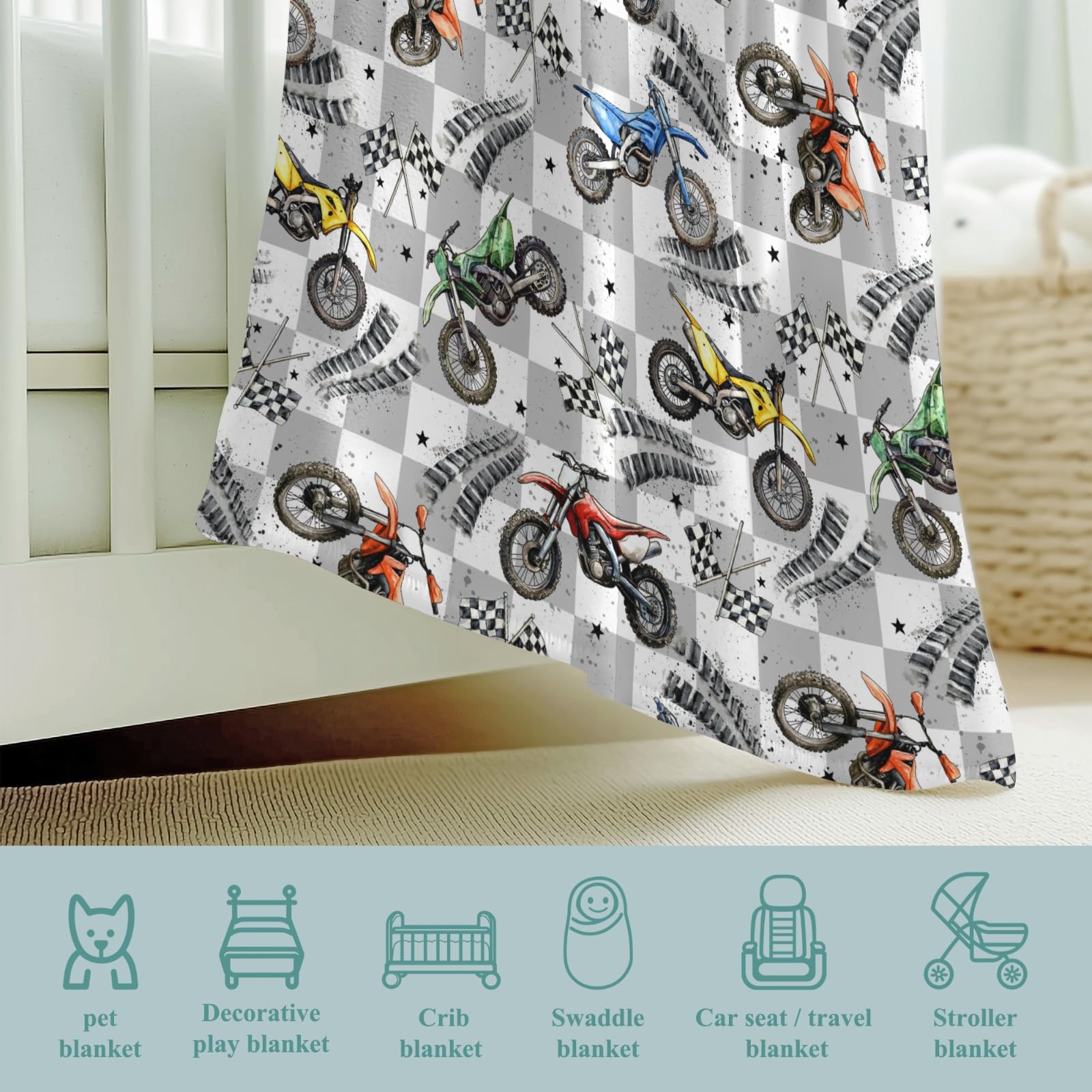 Wicbfdfv newborn-to-toddler blanket covers growing needs with versatile size options.