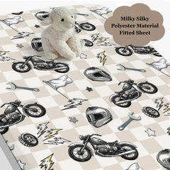 Wicbfdfv nine-inch-pocket crib sheet keeps mattress cover flat and secure.