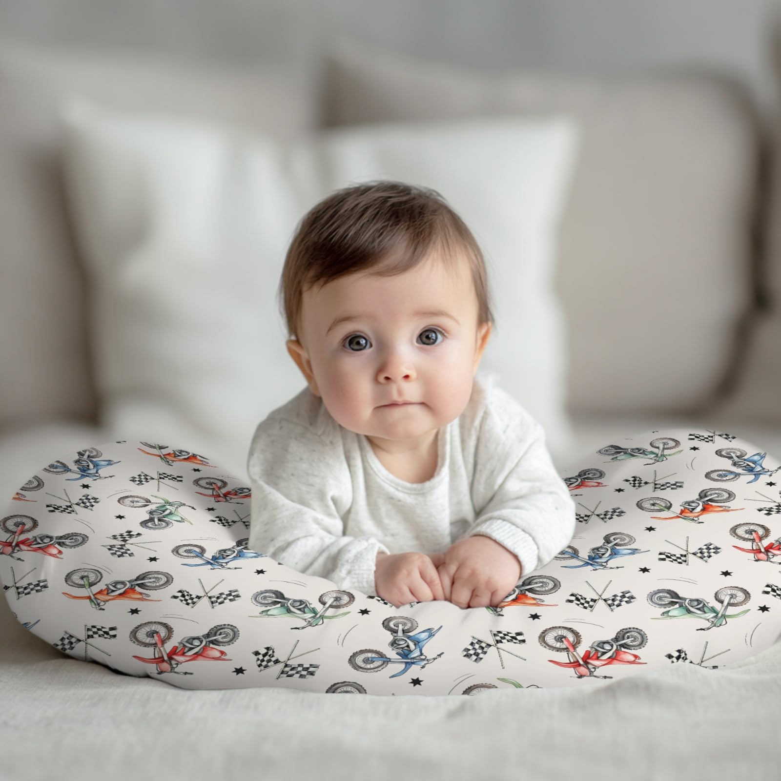 Wicbfdfv plaid pattern nursing cover adds playful style to feeding time