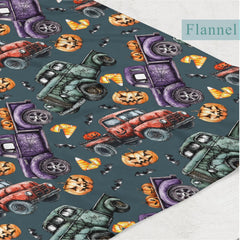 Wicbfdfv pumpkin bats art blanket adds festive warmth during baby naps.