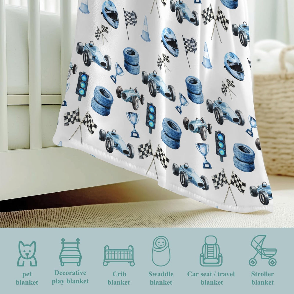 Wicbfdfv four-size blanket provides growth-friendly cover.