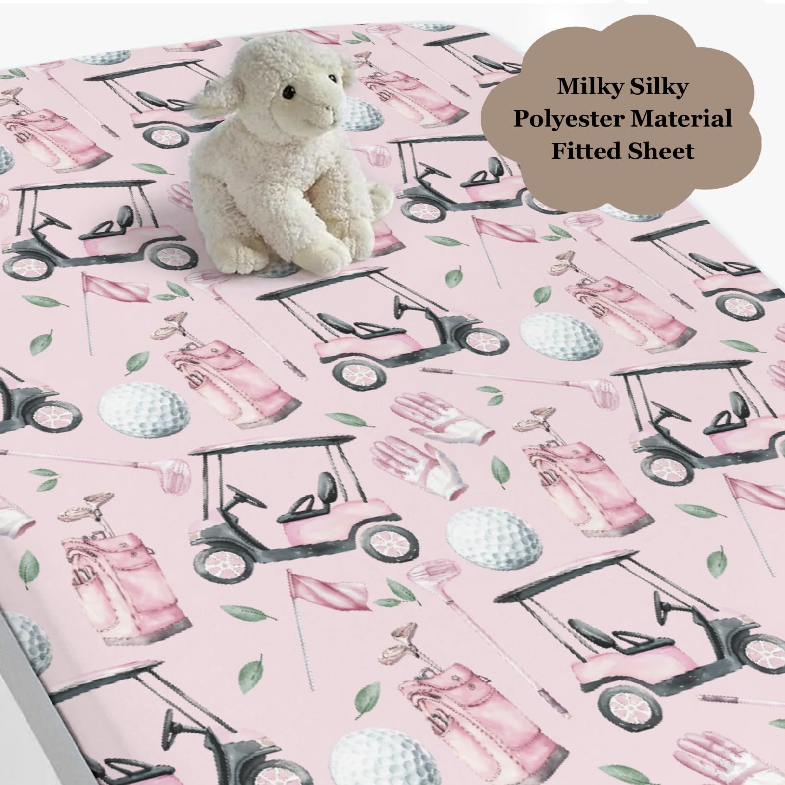 Wicbfdfv soft milky silky polyester keeps baby comfortable through quiet naps and nights