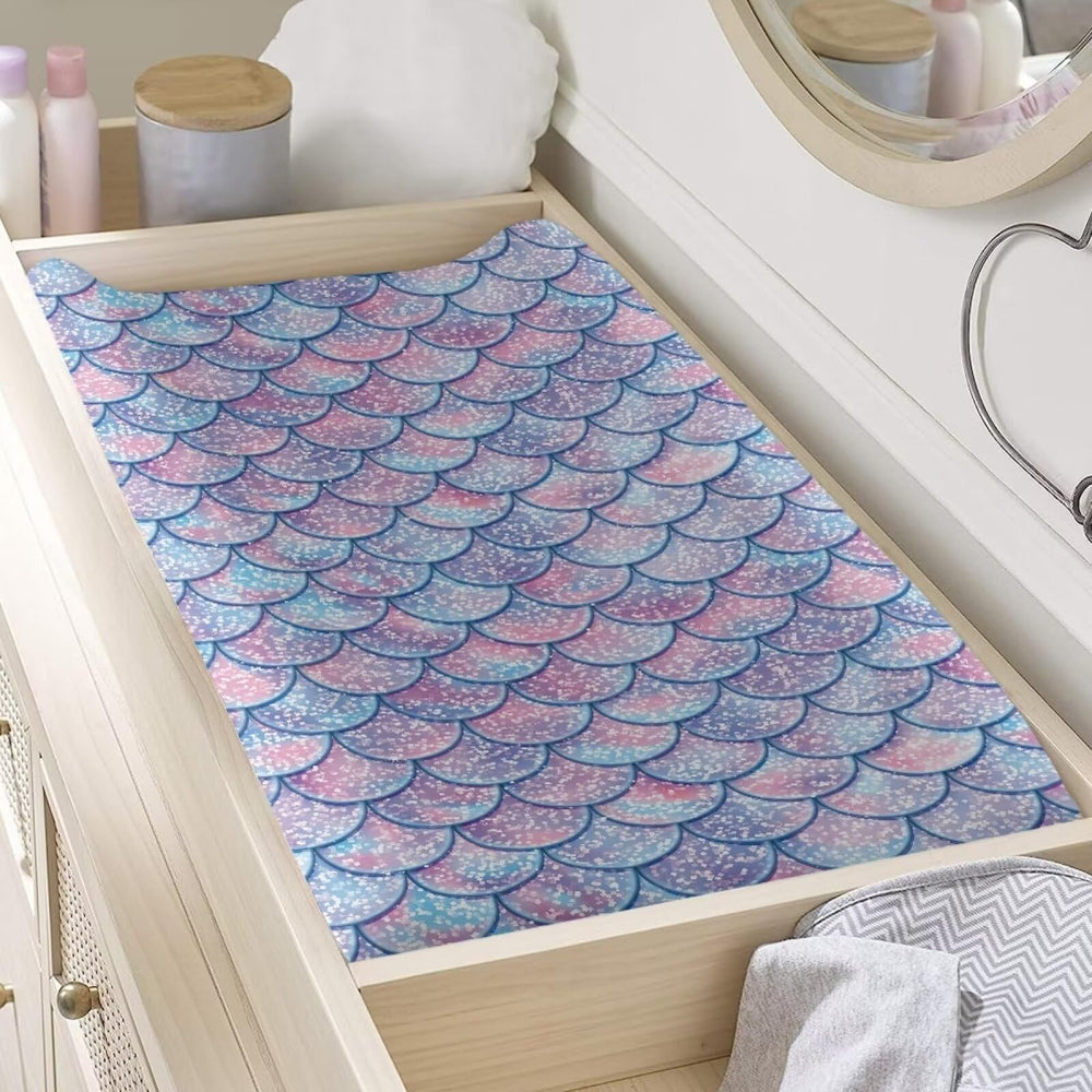 Wideasale Easy-install changing pad cover simplifies setup for quick diaper changes.