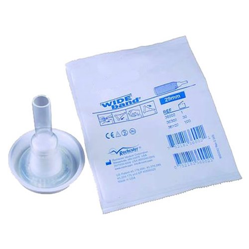 Wideband 29mm condom catheter in a 10-pack for secure comfort.