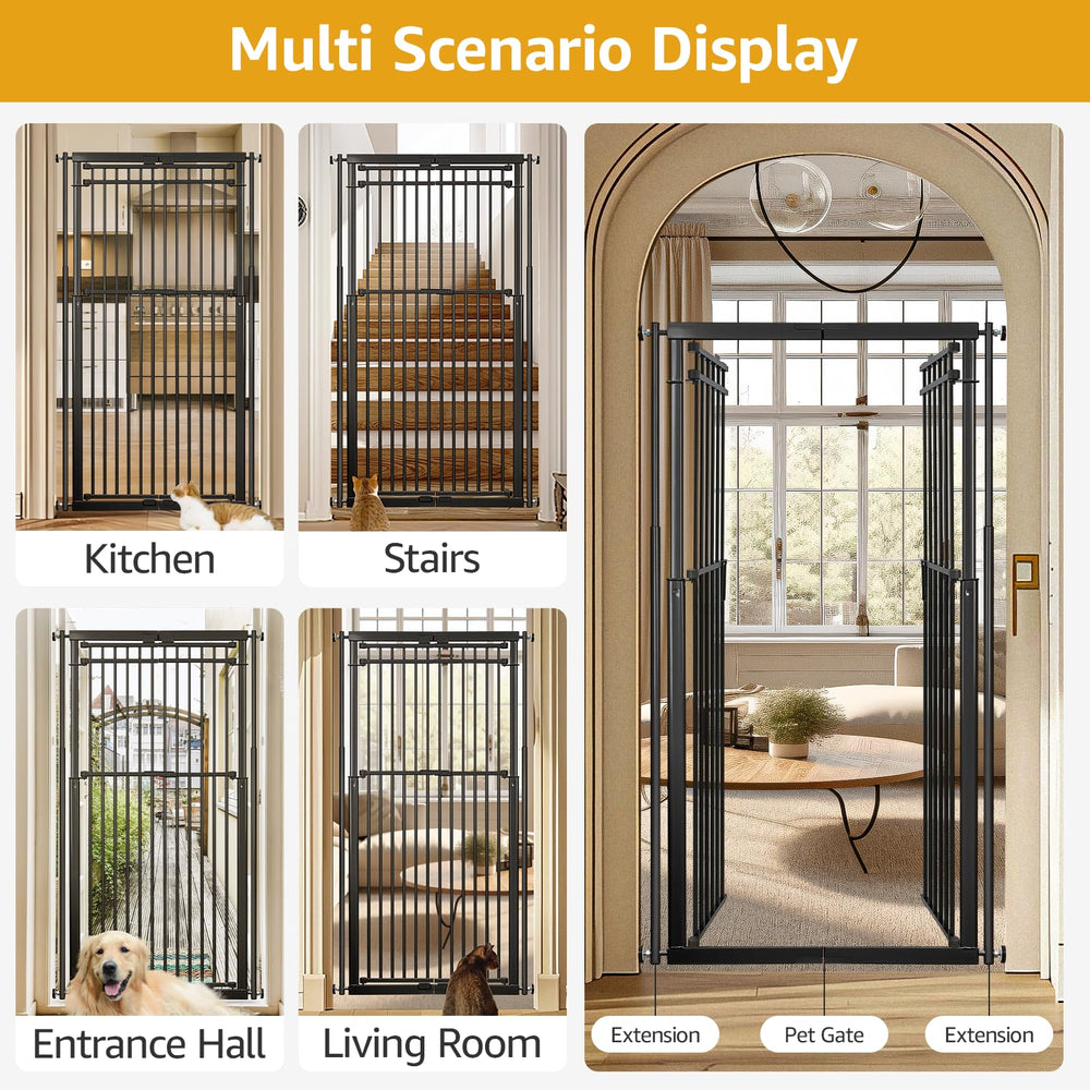 WIDERSAFER sturdy metal construction supports up to 100 pounds.