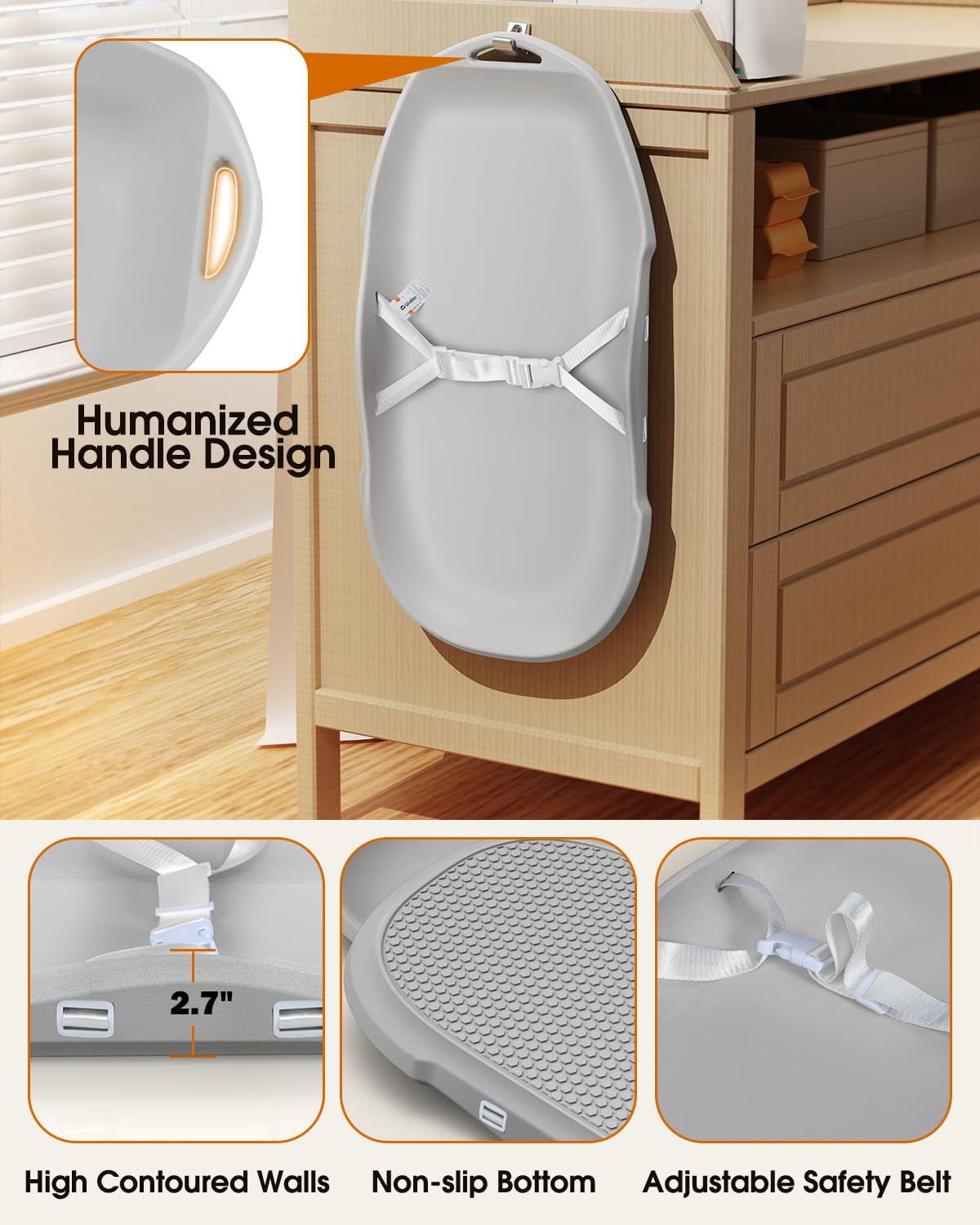 Widitn carry handles make storage and transport easy