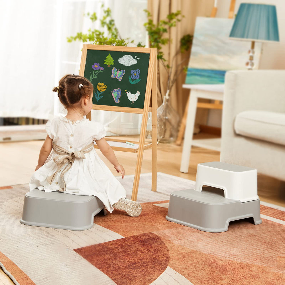 Wiifo interlocking stools shown for added stability when used together