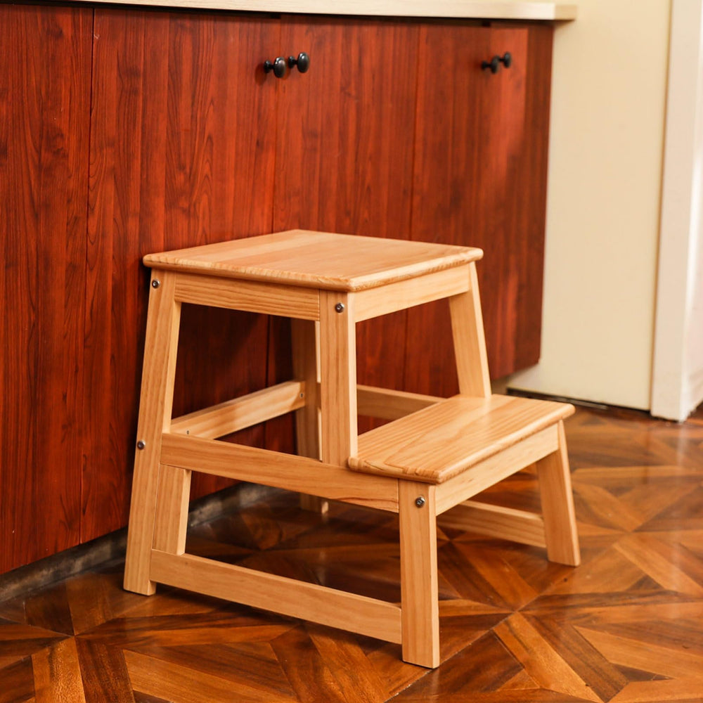 Wiifo stool supports ages 18 months to 36 months and up to 150 lbs.
