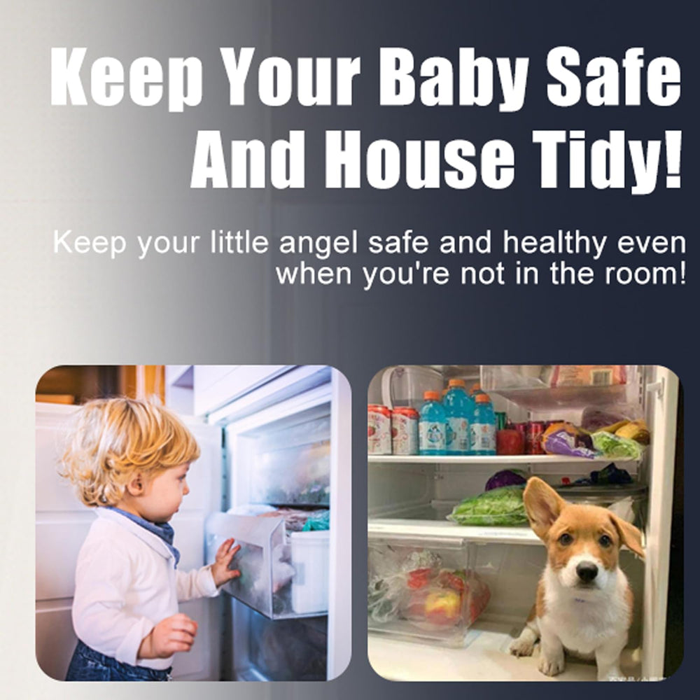 Wilbeva fridge lock provides a practical safety solution for families.
