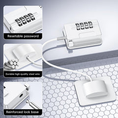 Wilbeva locking system shown with adhesive and screw installation options for versatility.