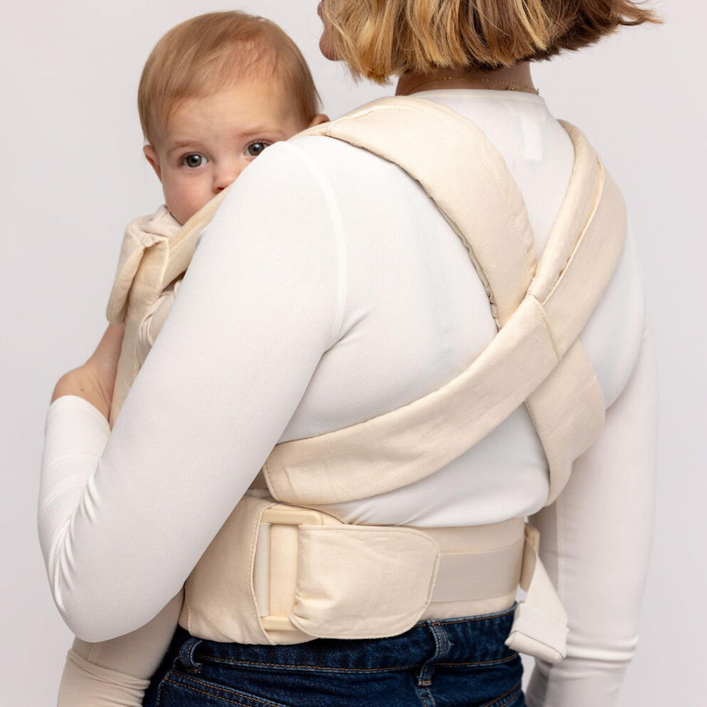 WildBird Aerial Buckle Carrier headrest, gentle neck support for tiny heads.