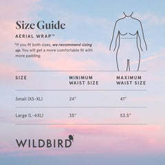 WildBird Aerial Buckle Wrap padded waist belt for all-day comfort