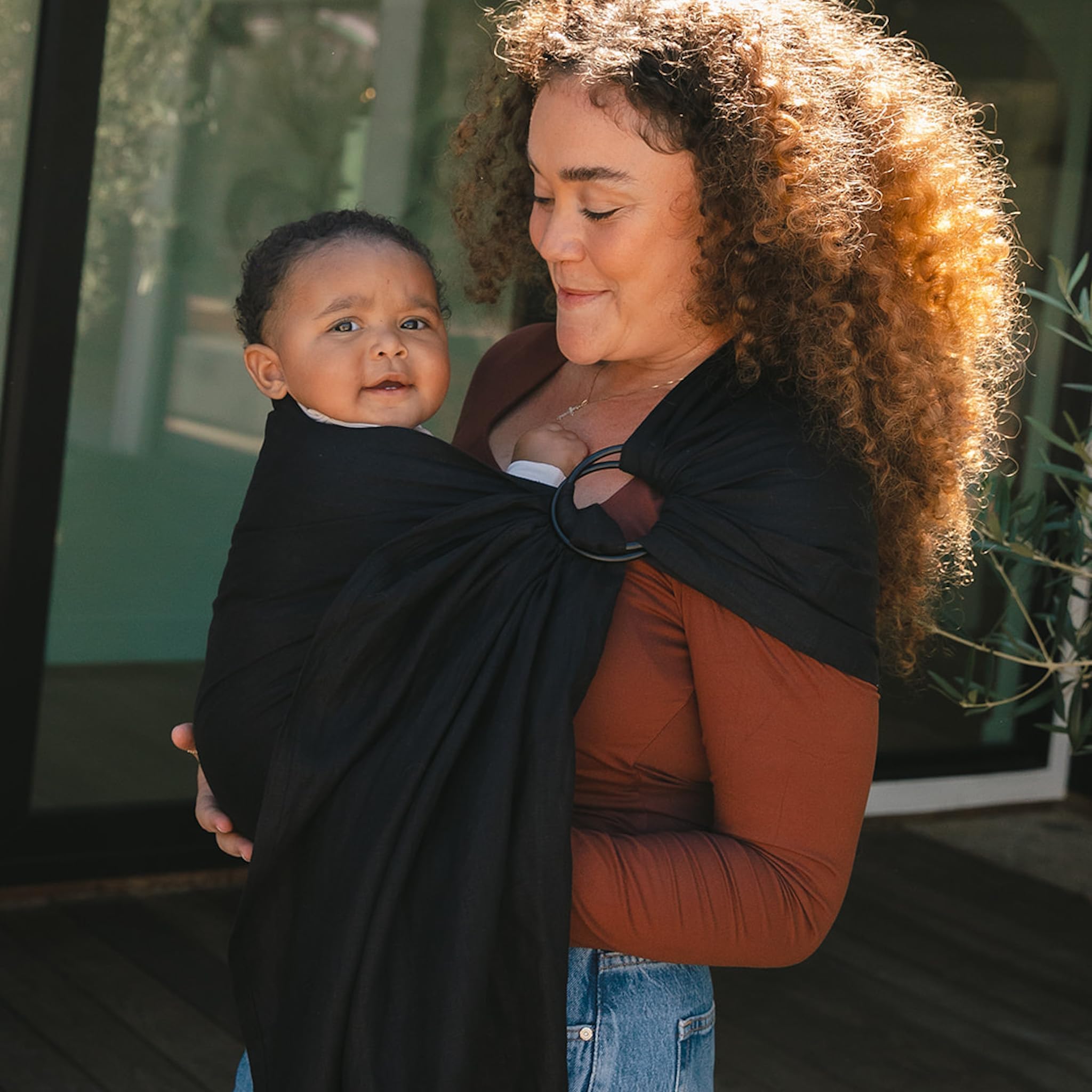 WildBird Ring Sling compact fold for travel on the go