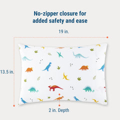 Wildkin quick-drying wrinkle-resistant pillowcase for busy families