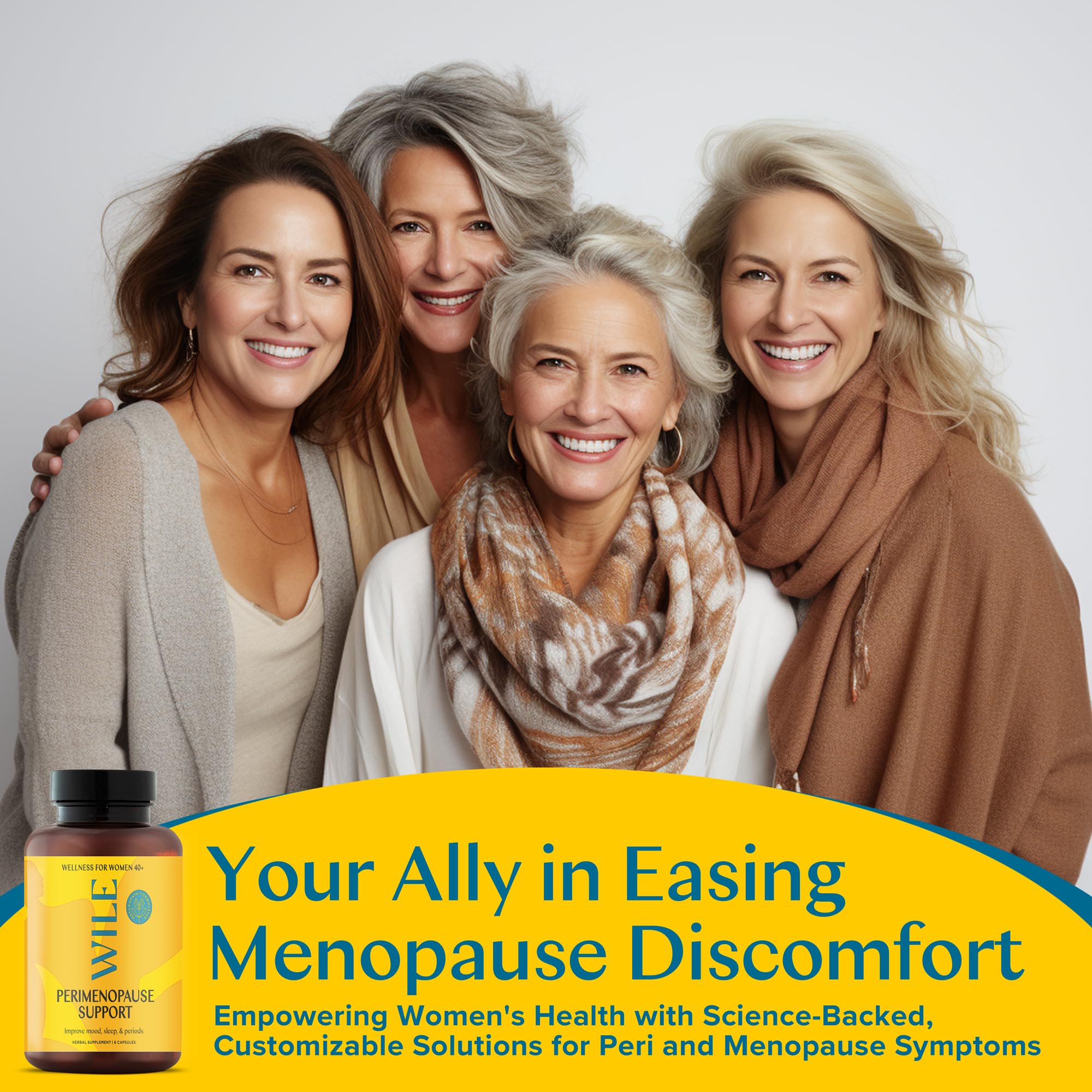 WILE natural ingredients aid restful sleep and mood wellness.