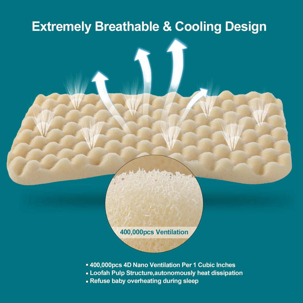 Willai breathable cotton cover keeps child cool and cozy during rest