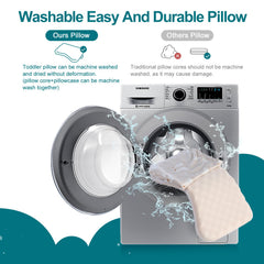 Willai pillow uses heat-resistant materials for easy disinfection