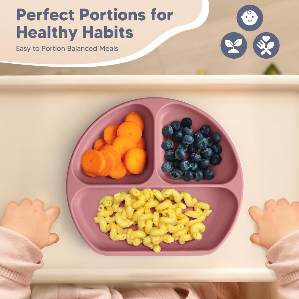 WiLLBEttER silicone spoon with wooden handle is ideal for teething-friendly feeding.