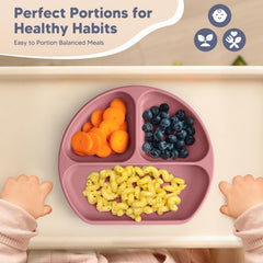 WiLLBEttER silicone spoon with wooden handle is ideal for teething-friendly feeding.