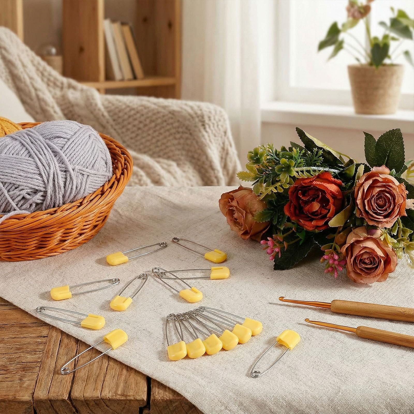 Willbond daily-use diaper pins suitable for crafts and quick fixes
