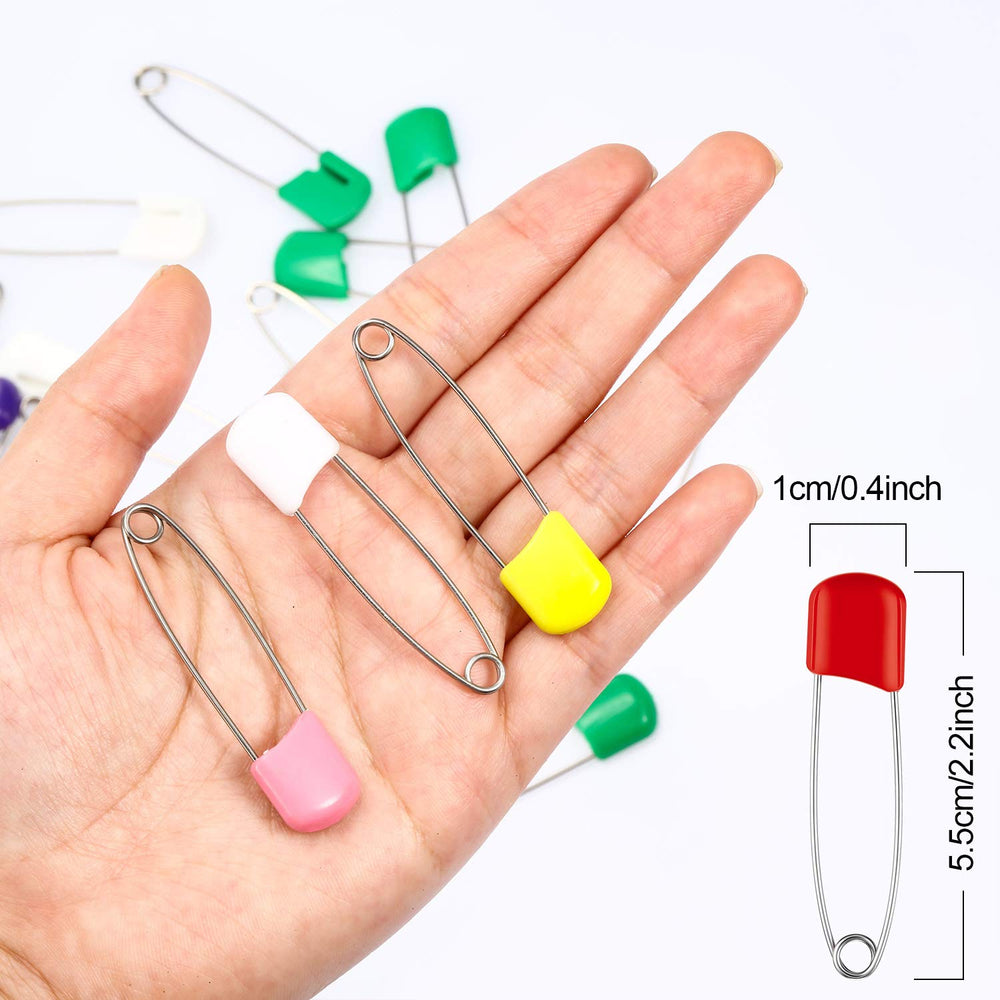 Stainless steel WILLBOND diaper pins resist bending and rust
