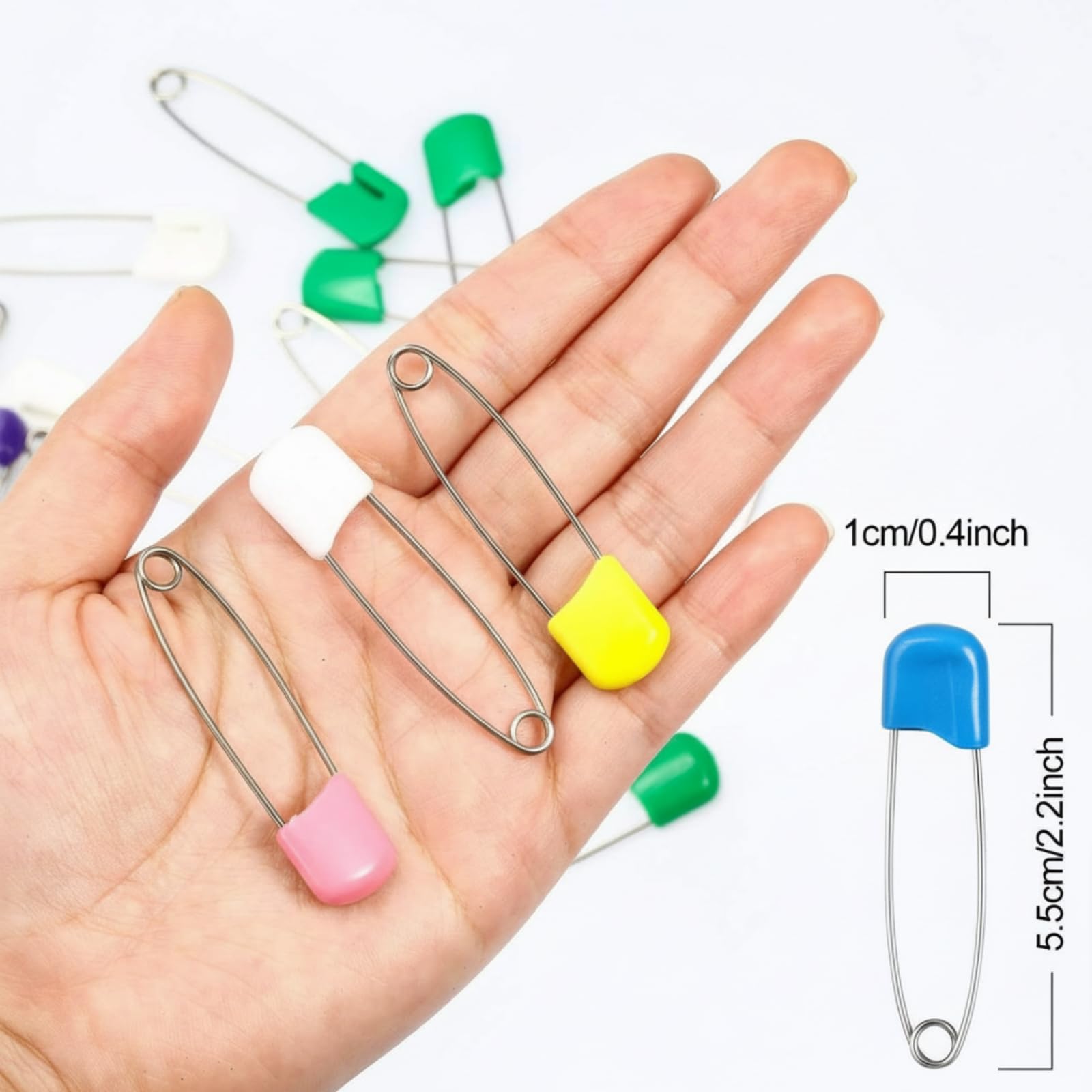 WILLBOND stainless steel safety pins ready for daily use with durability